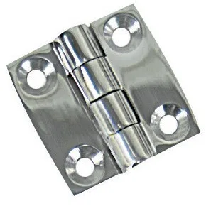 6164C – WHITECAP IND Boat Door Hinge, Butt Hinge 2 Inch Length x 2 Inch Width Silver Stainless Steel Single